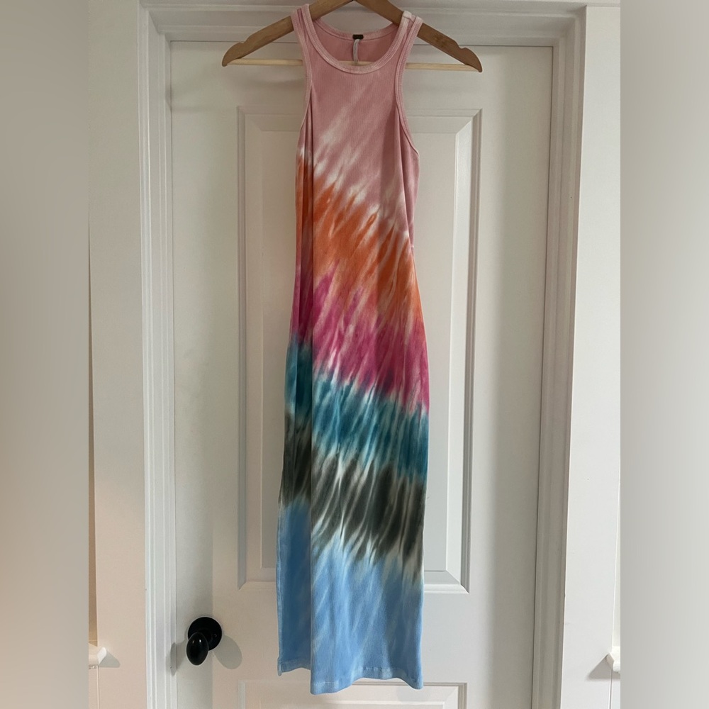 Young Fabulous & Broke Tie-Dye Midi Dress